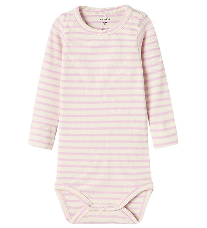 Name It Bodysuit L/æ - NbnBani - Winsome Orchid