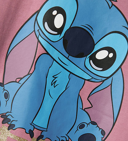 Name It Sweatshirt - NmfNyra - Disney Stitch - Mauve Orchid w. P