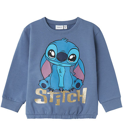 Name It Sweatshirt - NmfNyra - Disney Stitch - Wild Wind w. Prin