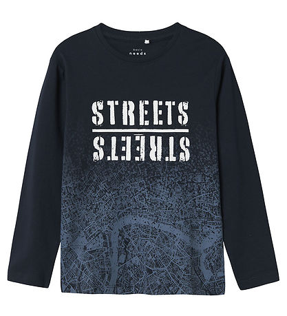 Blouse Name It - NkmValiant - Dark Sapphire/Street