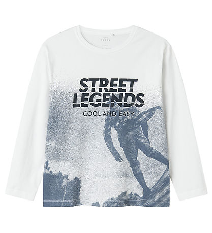 Name It Blússa - NkmValiant - Bright White/Street Legends