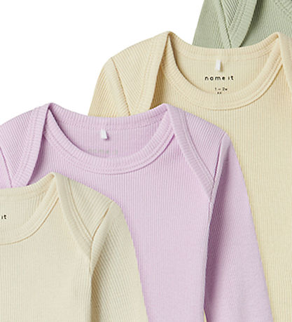 Name It Bodysuit L/æ - Rib - Noos - NbnBody - 5-Pack - Winsome O
