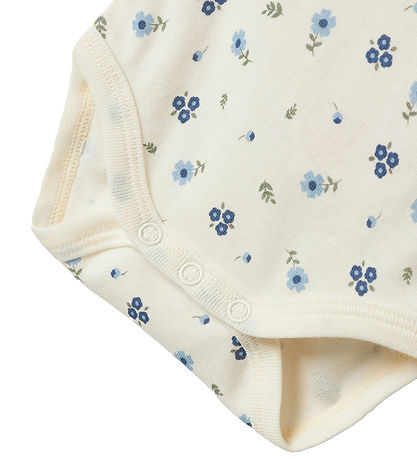 Name It Bodys k/æ - Noos - NbfBody - 3er-Pack - Jet Stream Flowe