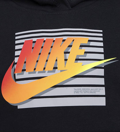 Nike Sweat Set - Black w. Orange
