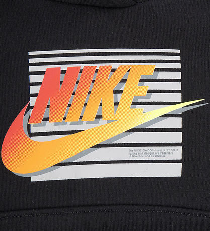 Nike Sweat Set - Black w. Orange