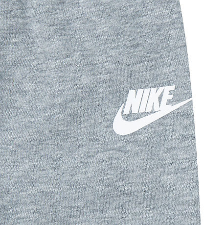 Nike Sweatset - Dunkelgrau-Meliert m. Blau