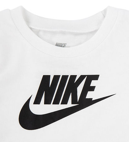 Nike Jogging galli M. Stuttermabolur - Eystrasalt Blue/Svart