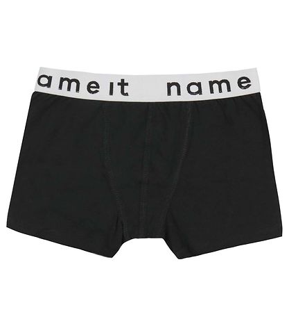 Name It Boxers - NkmBoxer - 3-Pack - Black/Bright White Waist