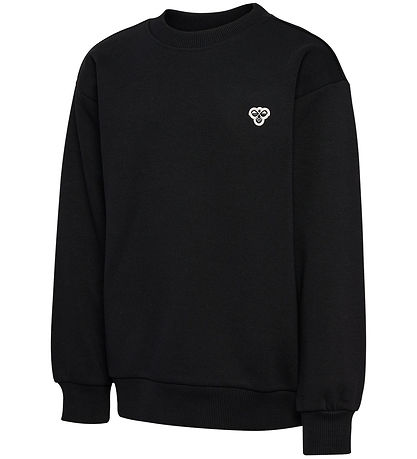 Hummel Peysa - hmlJR Loose Crewneck - Svart M. Lógó