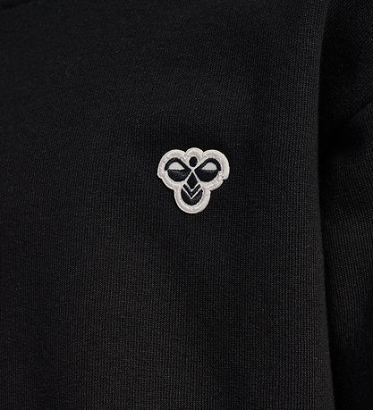 Hummel Peysa - hmlJR Loose Crewneck - Svart M. Lógó