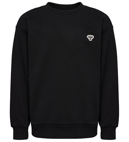 Hummel Peysa - hmlJR Loose Crewneck - Svart M. Lógó