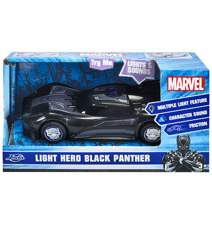 Jada Car - Marvel Light Hero - Black Panther - 1:32