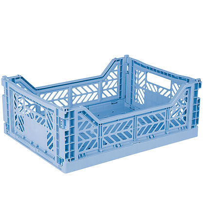 Aykasa Foldable Box - 40x30x15 cm - Midi - Baby Blue