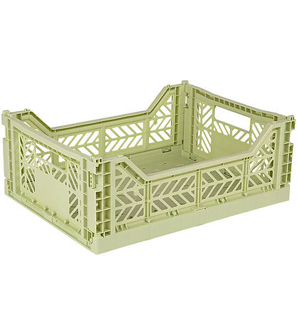 Aykasa Foldable Box - 40x30x15 cm - Midi - Lime Cream