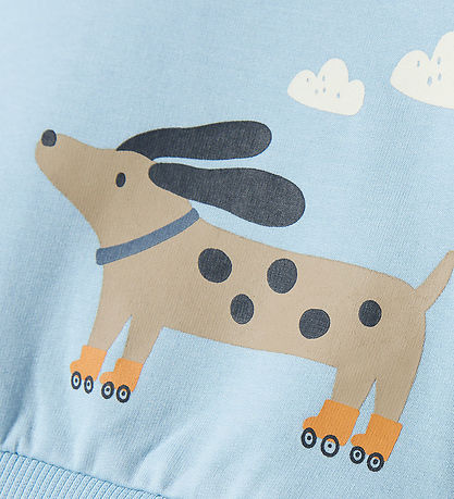 Name It Peysa - NbmVonne - Cerulean/Dog á hjólum