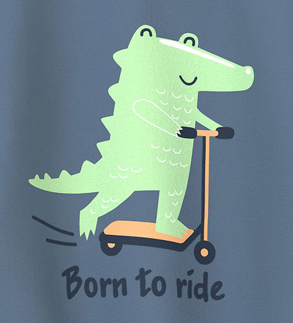 Name It Peysa - NbmVonne - China Blue/Born to Ride