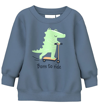 Name It Peysa - NbmVonne - China Blue/Born to Ride