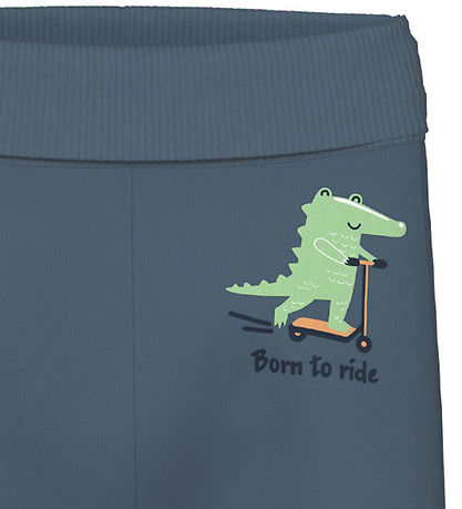 Name It Sweatpants - NbmVonne - China Blue/Born to Ride