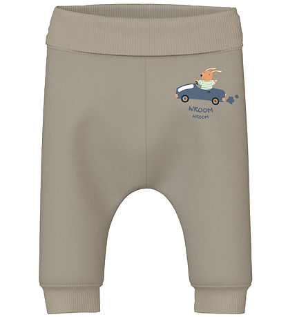 Name It Sweatpants - NbmVonne - Pure Cashmere/Wroom