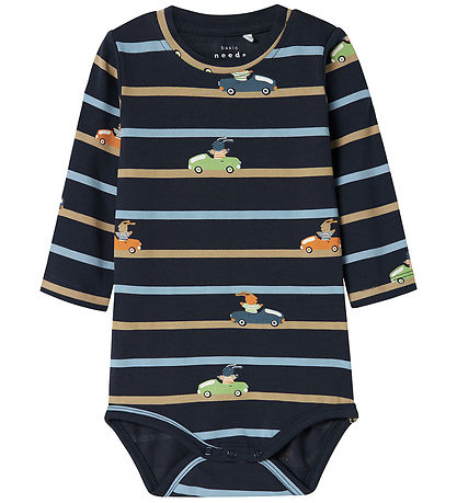 Name It Bodysuit L/æ - NbmVroels - Navy Blazer/Animals in Cars