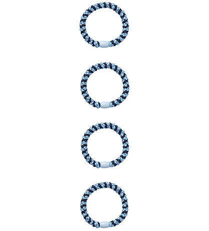 Name It Elastic Hair Bands - 4-Pack - NkfAcc-Arise - Cornflower 