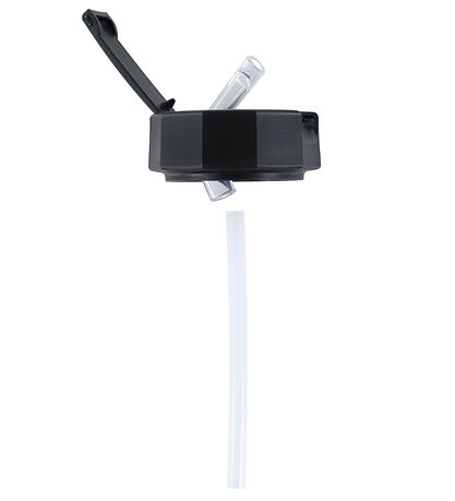Design Letters Straws/Lid - Black