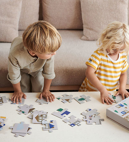 Liewood Jigsaw Puzzle - 35 Bricks - Jimmie - Downtowm/Sandy