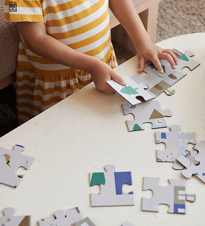 Liewood Jigsaw Puzzle - 35 Bricks - Jimmie - Downtowm/Sandy