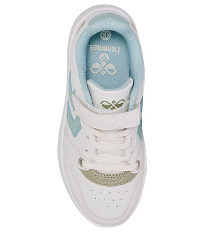 Hummel Skór - ST. Power Play Jr - White/Turquoise