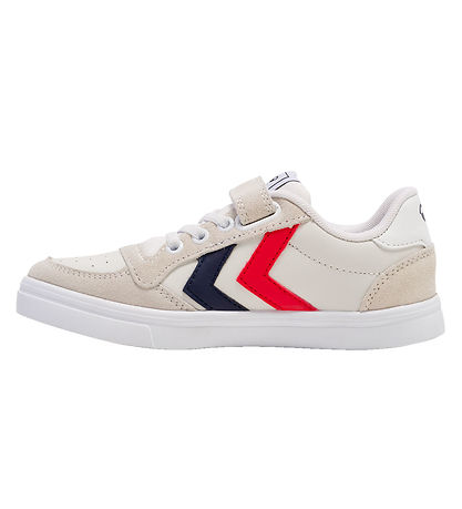 Hummel Schuhe - Slimmer Stadil Leather Low Jr - Weiß