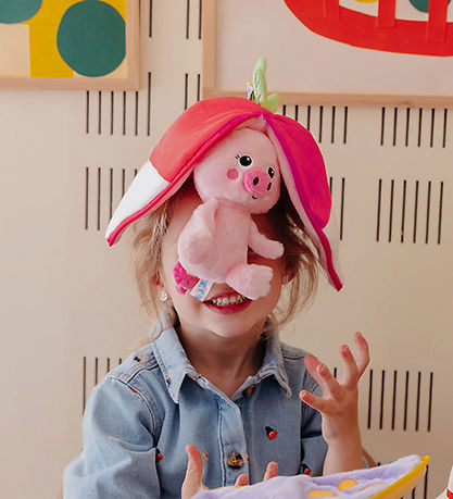 Flipetz Soft Toy - 27 cm - Pig & Radish