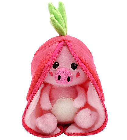 Flipetz Soft Toy - 27 cm - Pig & Radish