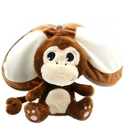 Flipetz Soft Toy - 20 cm - Monkey & Coconut