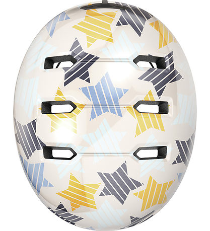 Abus Bicycle Helmet - Skurb Kid - Grey Stars