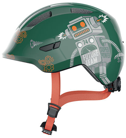 Abus Bicycle Helmet - Smiley 3.0 - Green Robot