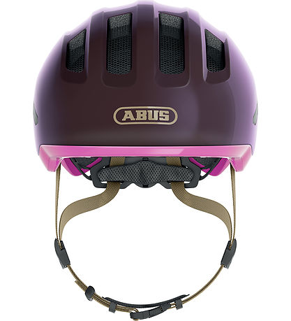 Abus Fahrradhelm - Smiley 3.0 Ace LED - Royal Purple