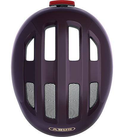 Abus Fahrradhelm - Smiley 3.0 Ace LED - Royal Purple