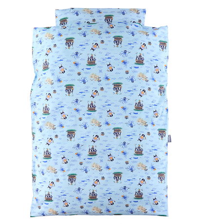 Nørgaard Madsens Bedding - Junior - Light blue w. Pirates