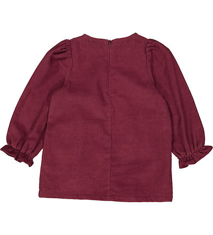 Müsli Kleid - Cord - Cabernet