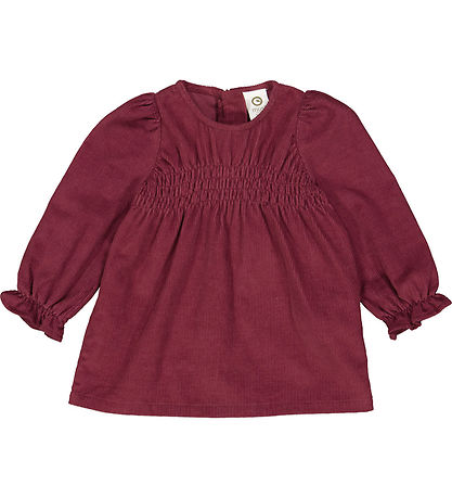 Müsli Kleid - Cord - Cabernet