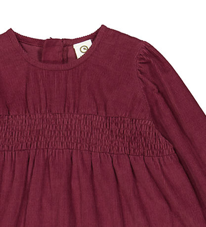 Müsli Kleid - Cord - Cabernet