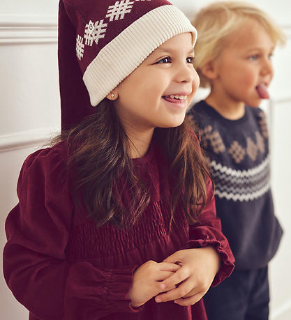 Müsli Kleid - Cord - Cabernet
