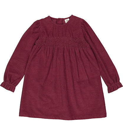 Müsli Kleid - Cord - Cabernet