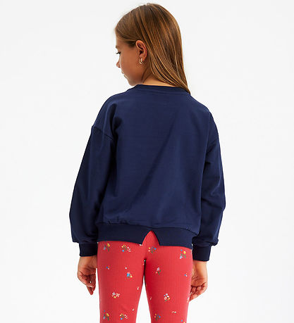 The New Sweatshirt - TnLadina - Navy Blazer w. Red