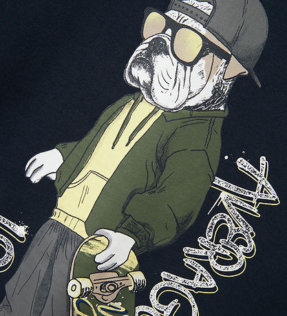 Name It Sweatshirt - NkmTehogo - Navy Blazer w. Print