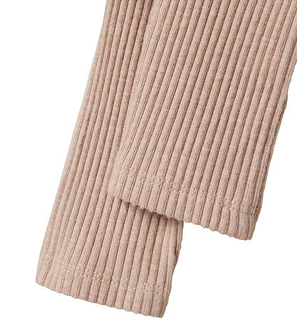 Lil' Atelier Leggings - Rib - NbfRaja - Shadow Gray