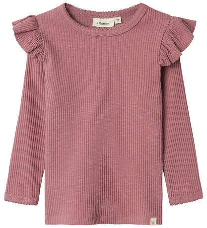 Lil' Atelier Bluse - Rib - NmfRaja - Nostalgie Rose