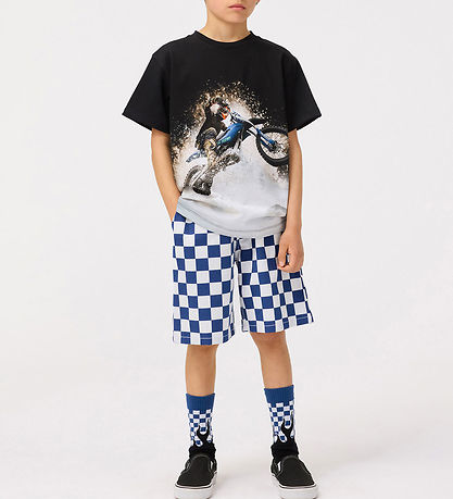 Molo Shorts - Aubery - Bester Blue Check