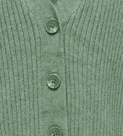 Kids Only Cardigan - Rib - Strick - KogMandy - Hedge Green/Melan