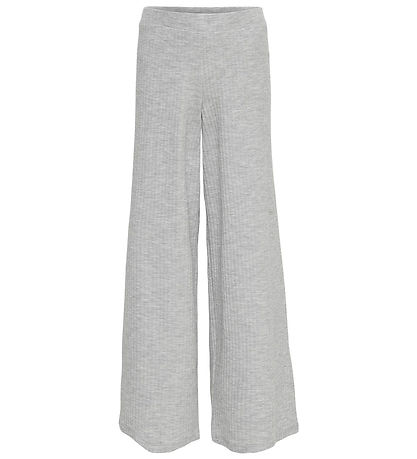 Kids Only Trousers - Rib - Noos - KogNella - Light Grey Melange